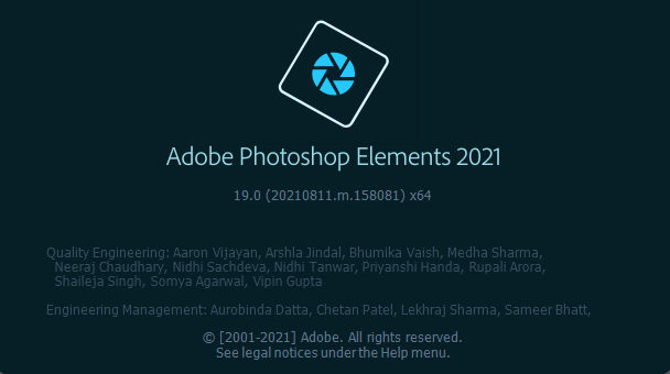 Find Photoshop/Premiere Elements Product Versions